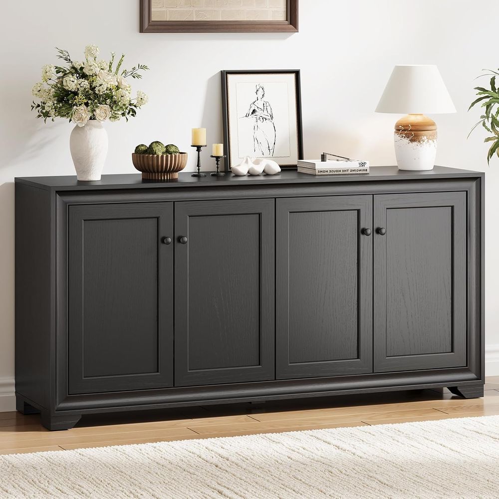 Storage & Organization - ตู้บิวท์อินขนาด 60 นิ้วพร้อมที่เก็บของ, ตู้บิวท์อินแบบ 4 บานพร้อมชั้นวางปรับระดับได้,