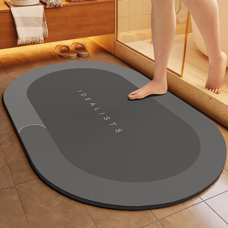 แผ่นรองเท้าในห้องน้ำกันลื่น แห - Quick Dry Diatomite Bath Mat บทวิจารณ์และราคา