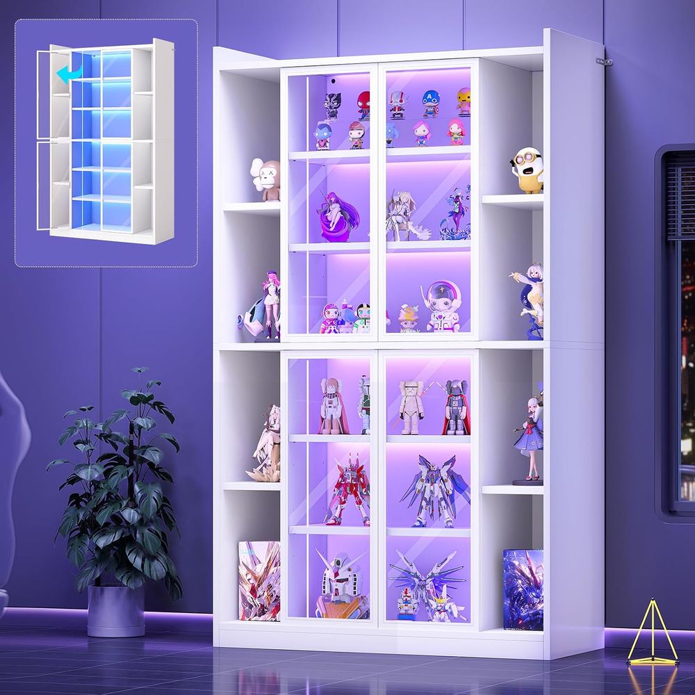 ตู้โชว์ 6 ชั้น สูง 71 นิ้ว พร้ - Lighting บทวิจารณ์และราคา